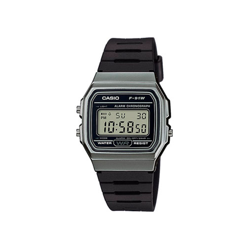 Японские наручные мужские часы Casio F-91WM-1B. Коллекция Vintage
