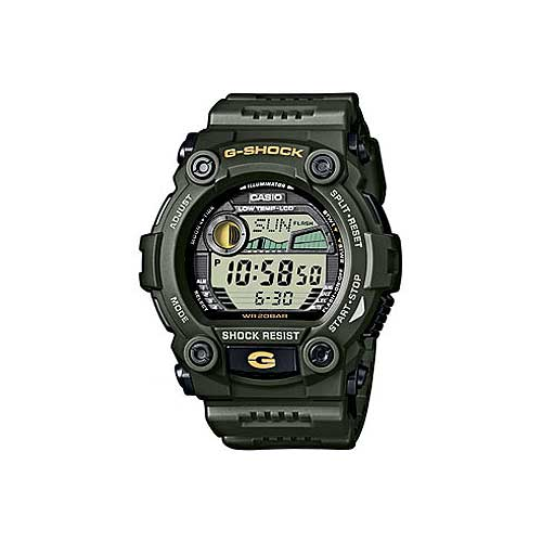 Японские наручные мужские часы Casio G-7900-3E. Коллекция G-Shock