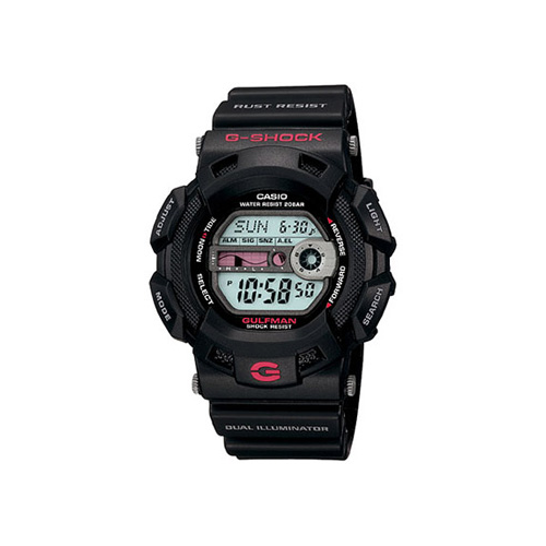 Японские наручные мужские часы Casio G-9100-1D. Коллекция G-Shock