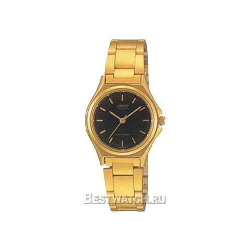 Японские наручные женские часы Casio LTP-1130N-1A. Коллекция Metal Fashion