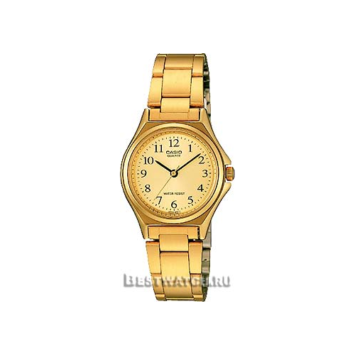 Японские наручные женские часы Casio LTP-1130N-9B. Коллекция Classic&digital timer