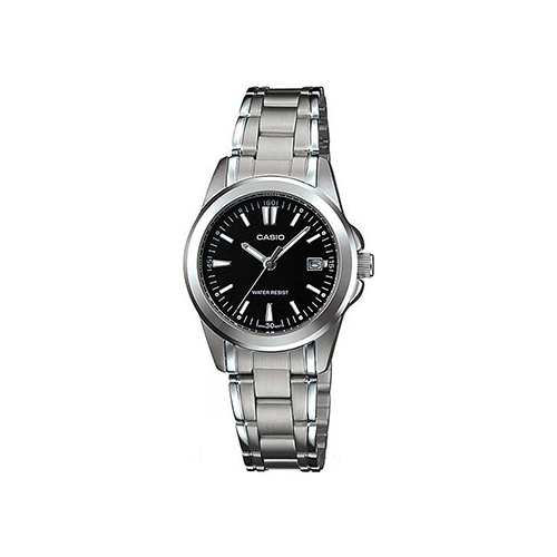 Японские наручные женские часы Casio LTP-1215A-1A2. Коллекция Analog