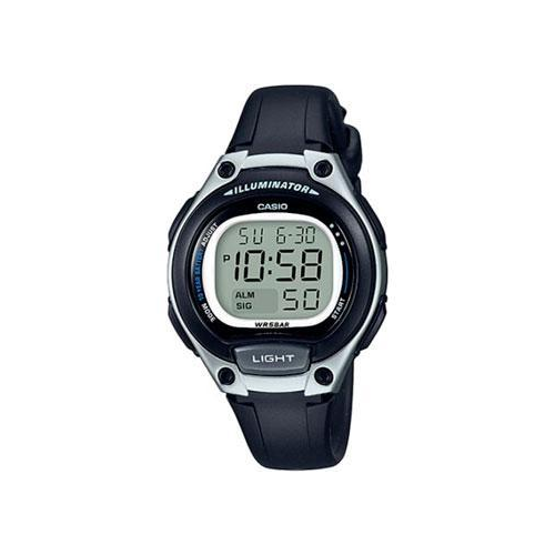 Японские наручные женские часы Casio LW-203-1A. Коллекция Digital