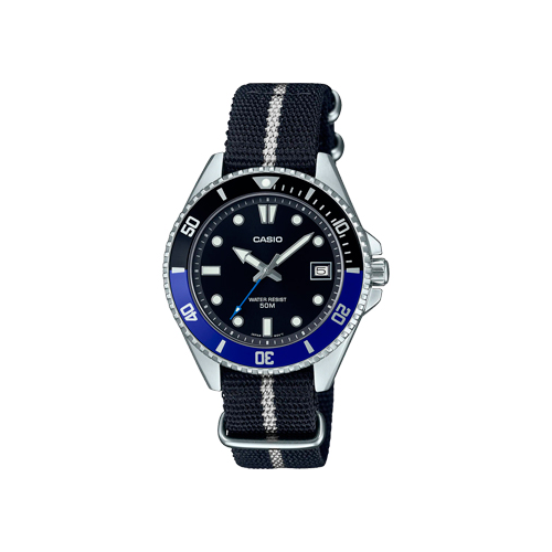 Японские наручные мужские часы Casio MDV-10C-1A2. Коллекция Analog