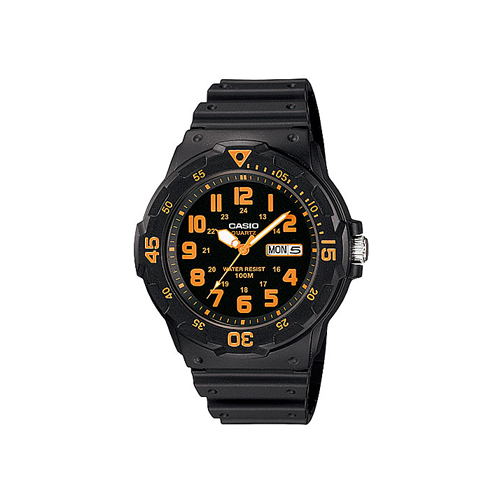 Японские наручные мужские часы Casio MRW-200H-4B. Коллекция Analog