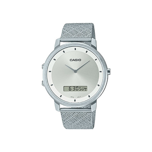 Японские наручные мужские часы Casio MTP-B200M-7E. Коллекция Ana-Digi