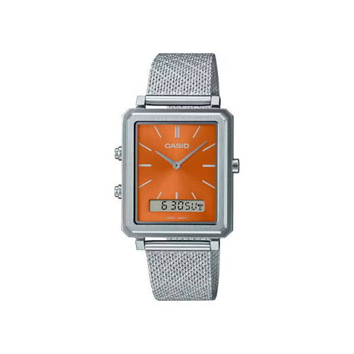 Японские наручные мужские часы Casio MTP-B205M-5E. Коллекция Ana-Digi