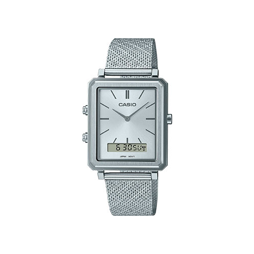 Японские наручные мужские часы Casio MTP-B205M-7E. Коллекция Ana-Digi