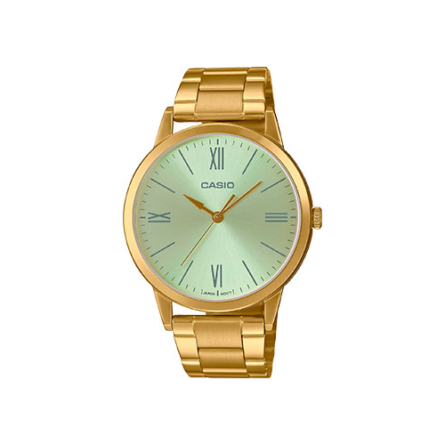 Японские наручные мужские часы Casio MTP-E600G-9B. Коллекция Analog