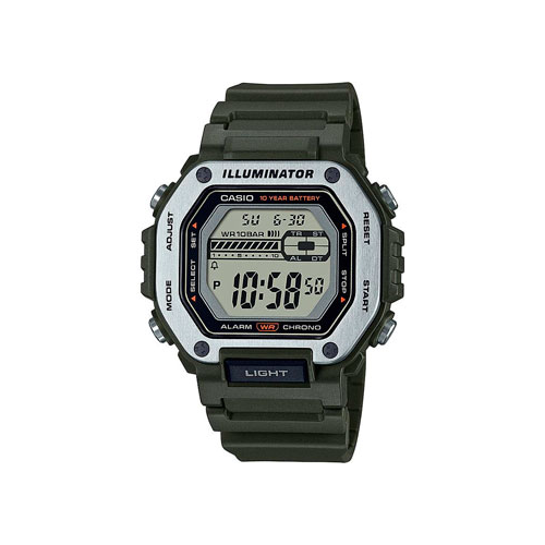 Японские наручные мужские часы Casio MWD-110H-3A. Коллекция Digital