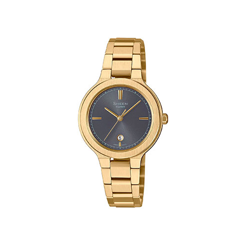 Японские наручные женские часы Casio SHE-4559G-8A. Коллекция Sheen