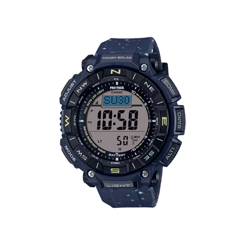 Японские наручные мужские часы Casio PRG-340SC-2. Коллекция Pro-Trek