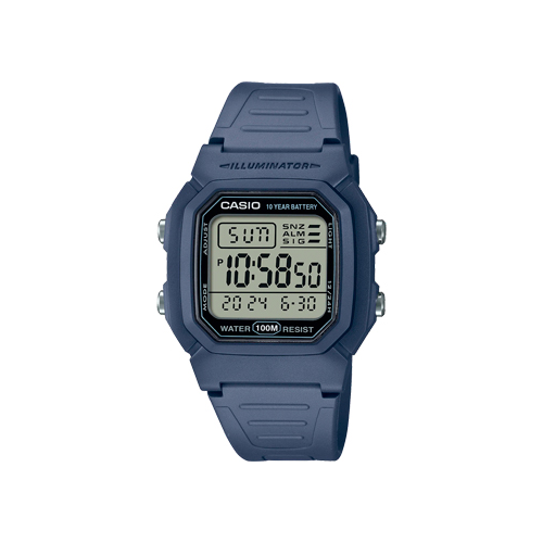 Японские наручные мужские часы Casio W-800H-2A. Коллекция Digital