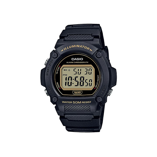 Японские наручные мужские часы Casio W-219H-1A2VEF. Коллекция Digital