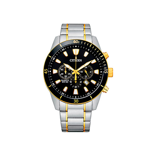 Японские наручные мужские часы Citizen AN8184-89E. Коллекция Chronograph