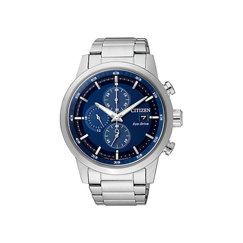 Японские наручные мужские часы Citizen CA0610-52L. Коллекция Eco-Drive