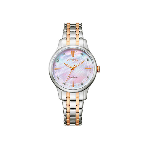 Японские наручные женские часы Citizen EM0896-89Y. Коллекция Elegance