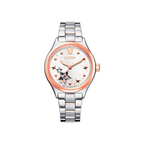 Японские наручные женские часы Citizen PC1009-78B. Коллекция Automatic