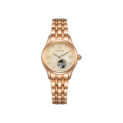 Японские наручные женские часы Citizen PR1043-80P. Коллекция Automatic