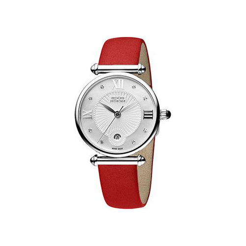 Швейцарские наручные женские часы Epos 8000.700.20.88.88. Коллекция Quartz
