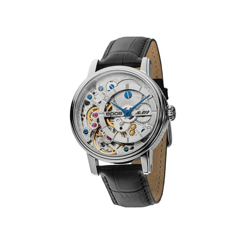 Швейцарские наручные мужские часы Epos 3435.313.20.18.25. Коллекция Originale