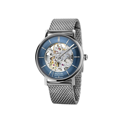 Швейцарские наручные мужские часы Epos 3437.135.20.16.30. Коллекция Originale