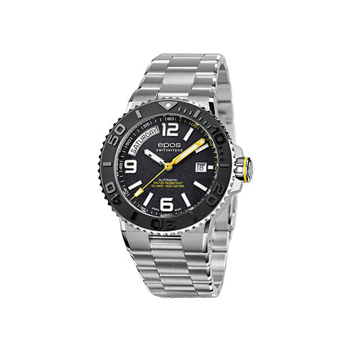 Швейцарские наручные мужские часы Epos 3441.142.20.95.30. Коллекция Sportive