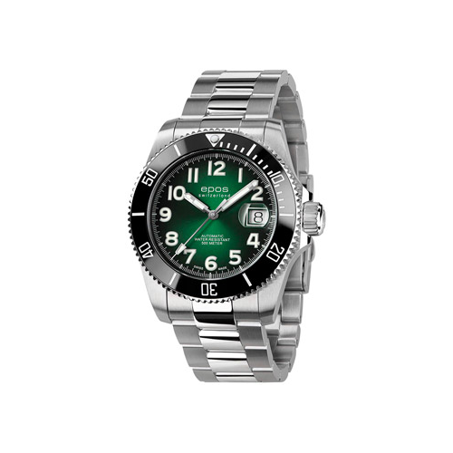 Швейцарские наручные мужские часы Epos 3504.131.80.33.90. Коллекция Sportive