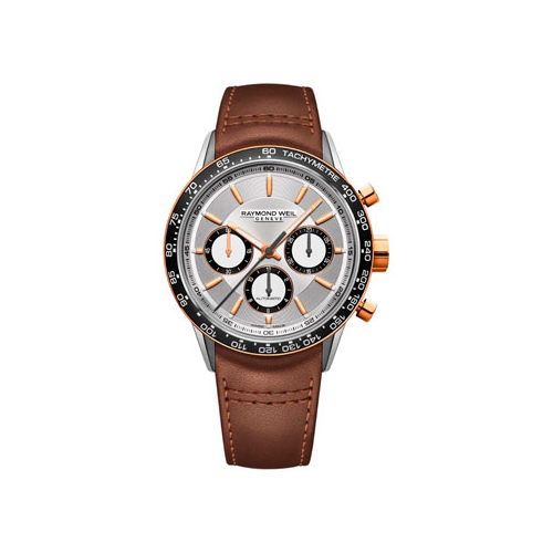 Швейцарские наручные мужские часы Raymond weil 7741-S51-65021. Коллекция Freelancer