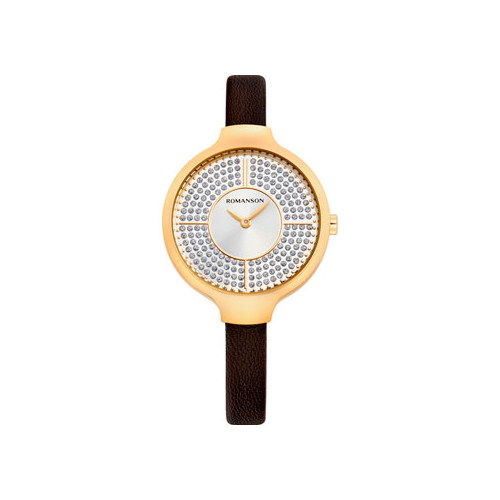 женские часы Romanson RL0B13LLG(WH). Коллекция Giselle