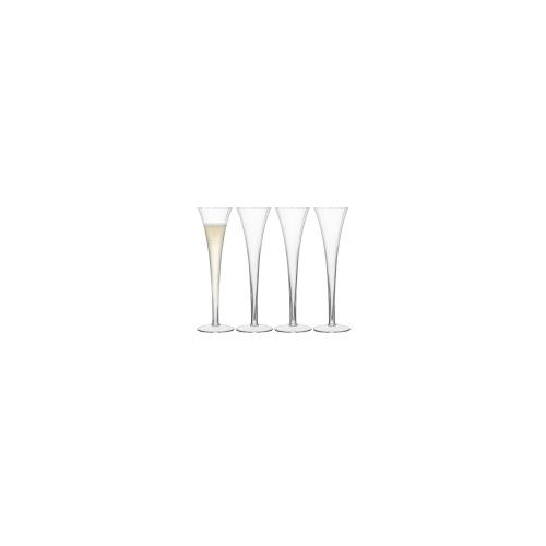 LSA International Набор из 4 бокалов-флейт для шампанского aurelia 200 мл арт. G666-05-776