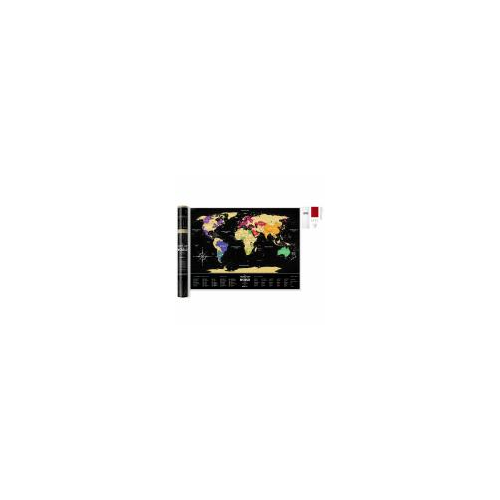1DEA.me Карта travel map black world арт. 4820191130074