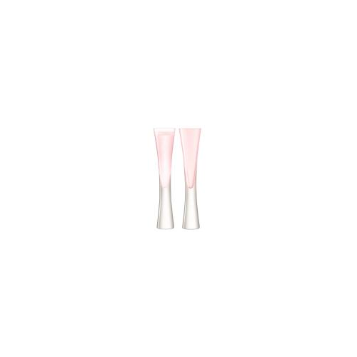 LSA International Набор из 2 бокалов-флейт moya, 170 мл, розовый арт. G474-04-436