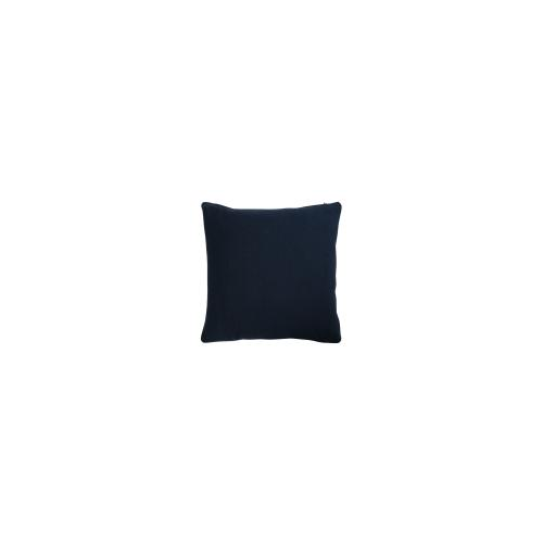 Tkano Подушка декоративная из хлопка фактурного плетения темно-синего цвета из коллекции essential, 45х45 арт. TK19-CU0013
