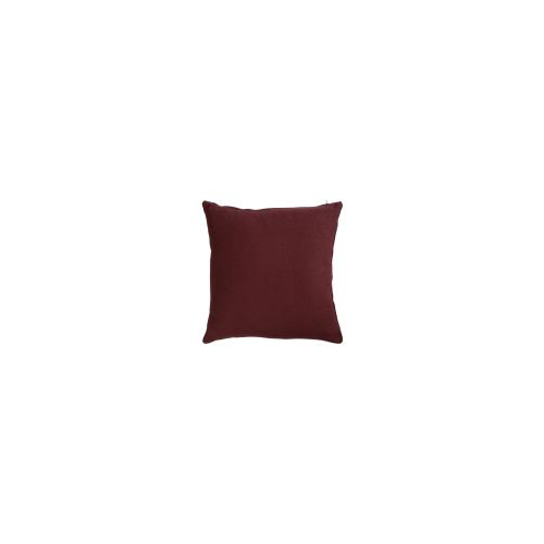 Tkano Подушка декоративная из хлопка фактурного плетения бордового цвета из коллекции essential, 45х45 см арт. TK19-CU0016