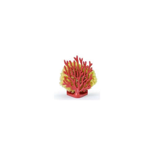 Qualy Держатель для мочалок coral sponge красный арт. QL10335-RD