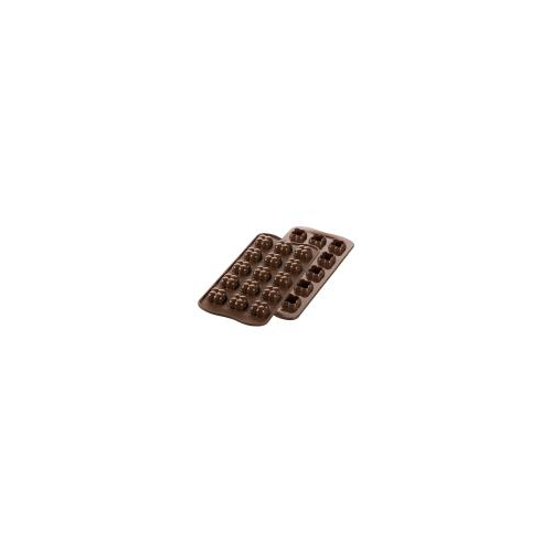 Silikomart Форма для приготовления конфет choco game 11 х 24 см силиконовая арт. 22.151.77.0165