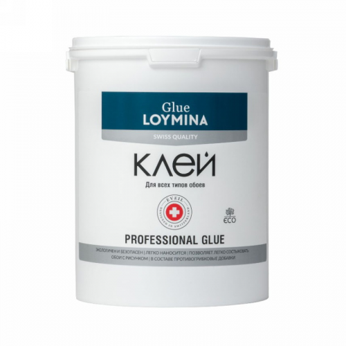 Флизелиновые Loymina Клей GLUE/PROF4.5 Клей для всех типов обоев "Professional Glue" (4.5 кг) xм