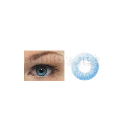 Belmore Contact Контактные линзы Illusion Colors Shine Голубой Blue (2 линзы)