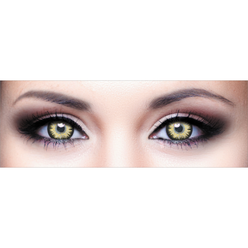 Dreamcon Co Ltd Контактные линзы Hera Tri-Tone Elite Brown, 2 линзы