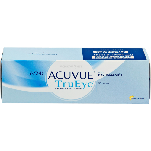 Johnson & Johnson Контактные линзы 1-Day Acuvue TruEye упаковка (30 шт)