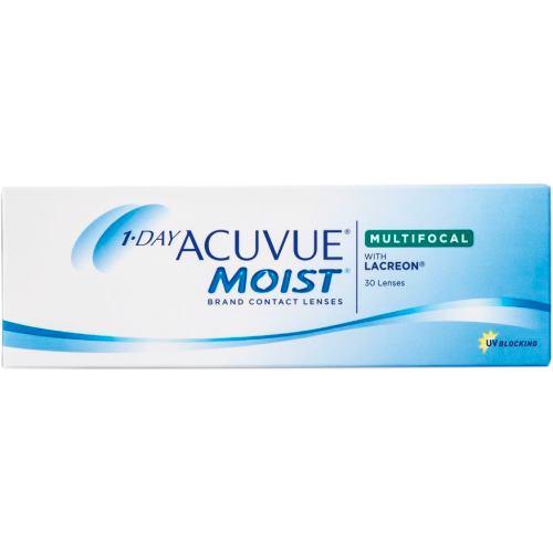 Johnson & Johnson Контактные линзы 1-Day Acuvue Moist Multifocal 30 штук в упаковке