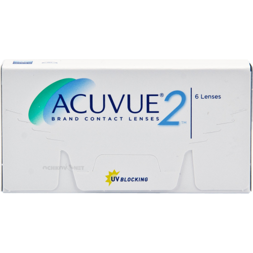 Johnson & Johnson Контактные линзы Acuvue 2 6 линз (1 упаковка)