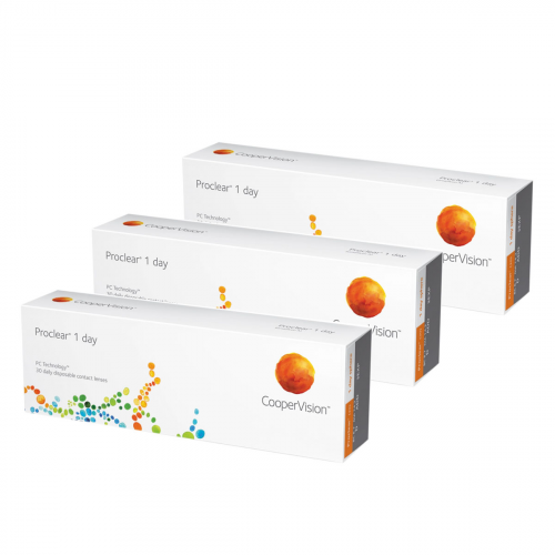 CooperVision Контактные линзы Proclear 1 Day (Cooper Vision) 90 линз