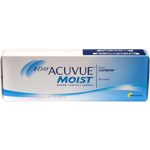 Johnson & Johnson Контактные линзы 1-Day Acuvue Moist 30 линз в упаковке