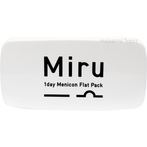 Menicon Контактные линзы Miru 1 day 30 линз