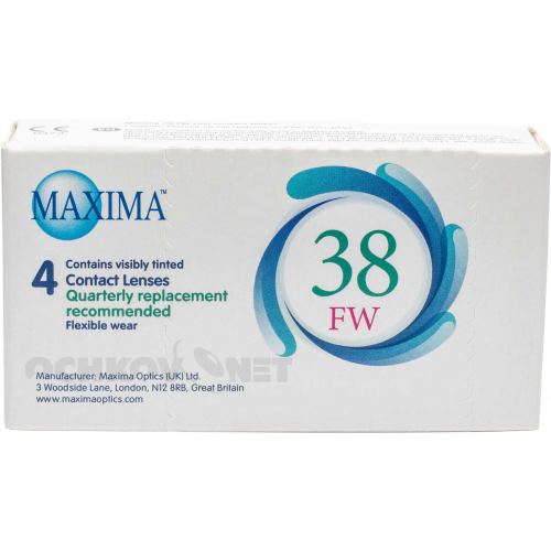 Контактные линзы Maxima 38 FW 4 блистера (упаковка)