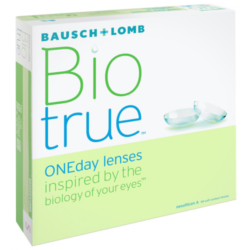Bausch + Lomb Контактные линзы Biotrue ONEDay 90 линз