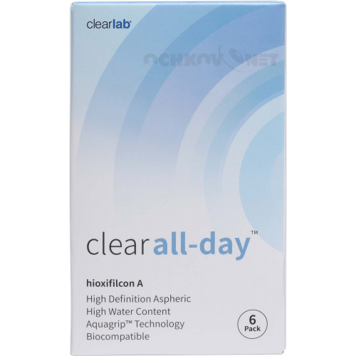 Clearlab Контактные линзы Clear All day 6 линз (упаковка)