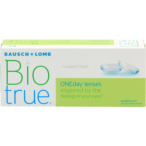 Bausch + Lomb Контактные линзы Biotrue ONEDay 30 линз